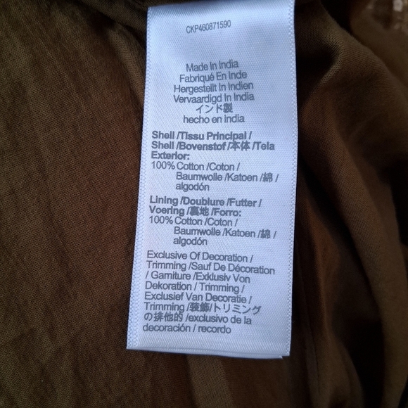 Madewell Petite Ruffle-Sleeve Tiered Midi Dress in Daisy Stitch Size 2X NWT - Picture 11 of 11